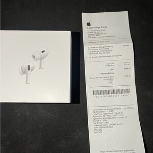 Apple Airpods Pro 2nd Wireless ANC Earbuds White New in box *BEST OFFER*